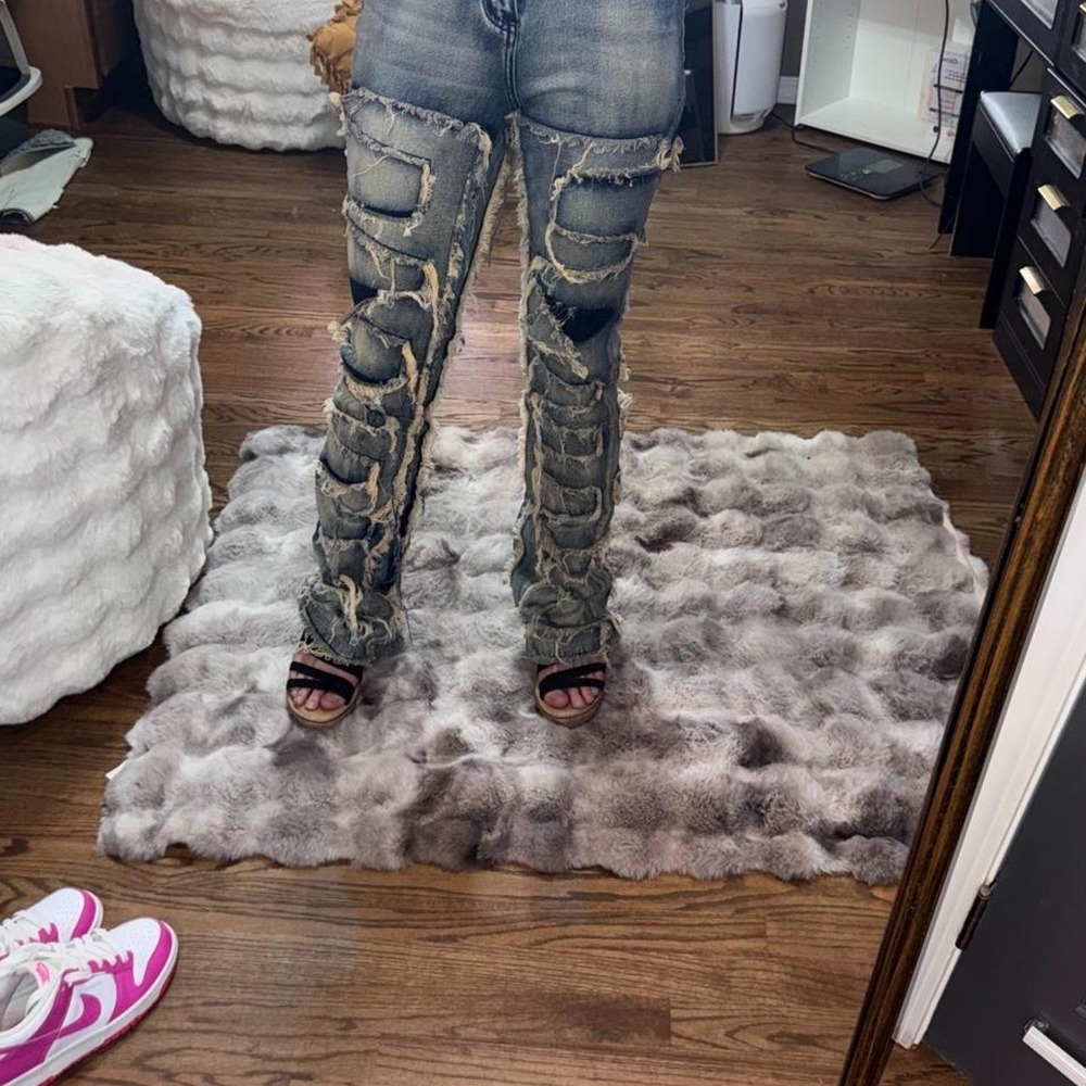 Rockstar Original Zariyah Stacked Flare Jeans